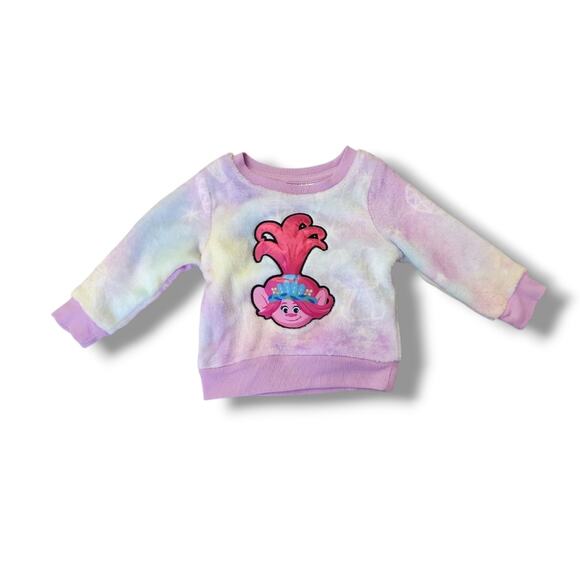 Dreamworks Trolls Fuzzy Fleece Pullover - Picture 3 of 4